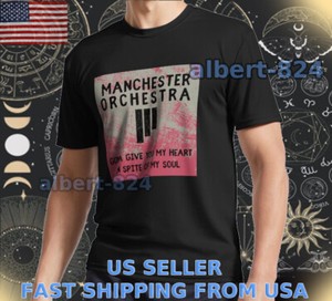 Manchester Orchestra Male White T-Shirt Mens Short Sleeve T-Shirt, White