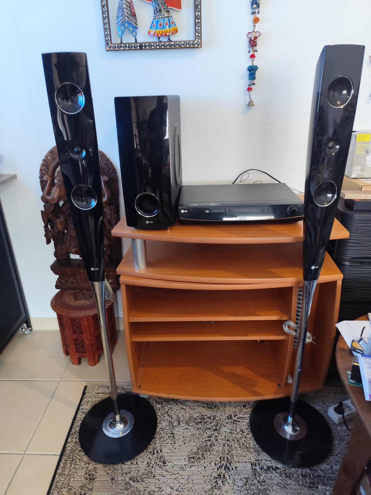 Lecteur Blu-ray LG HX506DI ensemble audio immersif Full HD pour salon