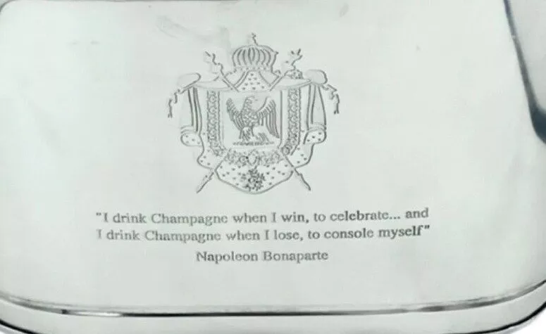 Napoleon Bonaparte Champagne Quote