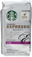 Starbucks, Dark Roast, Espresso Roast Ground Coffee, 12oz Bag (pack Of 2), New, on sale Starbucks, Dark Roast, Espresso Roast Ground Coffee, 12oz Bag (pack Of 2), New, on sale