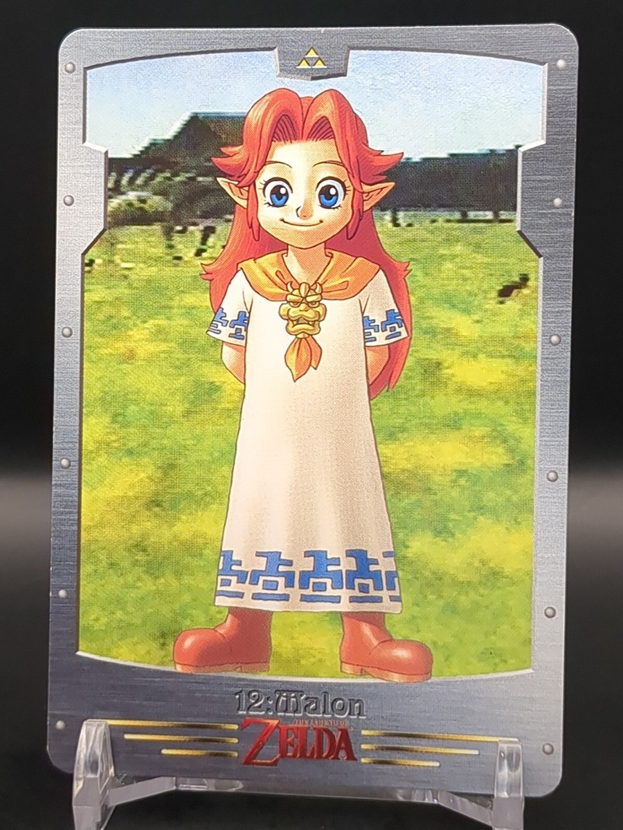 Malon No.12 The Legend of Zelda Ocarina Card Carddass BANDAI 1999