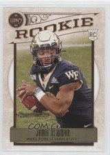 2021 Panini Chronicles Draft Picks Legacy Rookies Gold 2/10 Jamie Newman v7j
