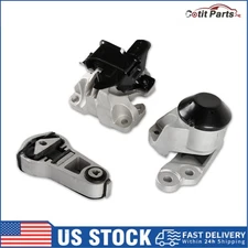 3pcs Engine Motor & Transmission Mount for 2011-2015 Ford Explorer V6 3.5L AUTO