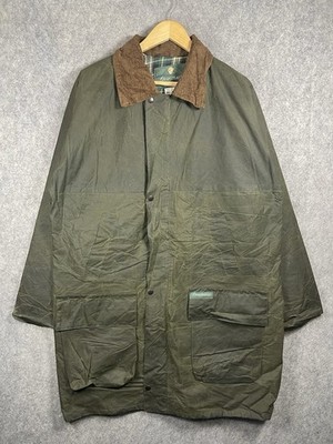 Laird Of Kilkelly Wax Jacket Mens Large Green Country Hunting Waterproof Coat