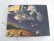Vintage 1980s Springbok Space Gypsies SciFi Fantasy Puzzle Pat Cadigan 500+ pc
