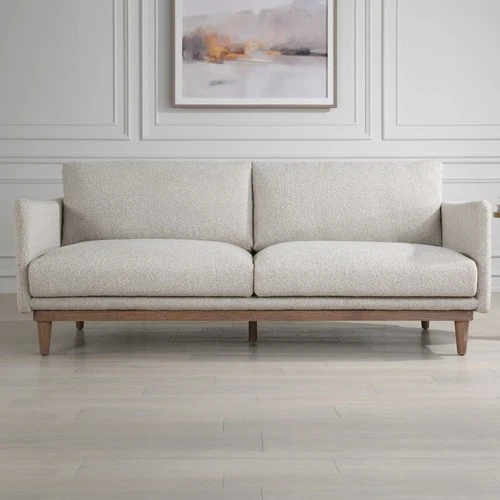 Uttermost 23845 Freefall 83"W Polyester Standard Sofa - Grey - Picture 5 of 5