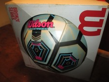 Wilson size 5 recreation ball bronze soccer