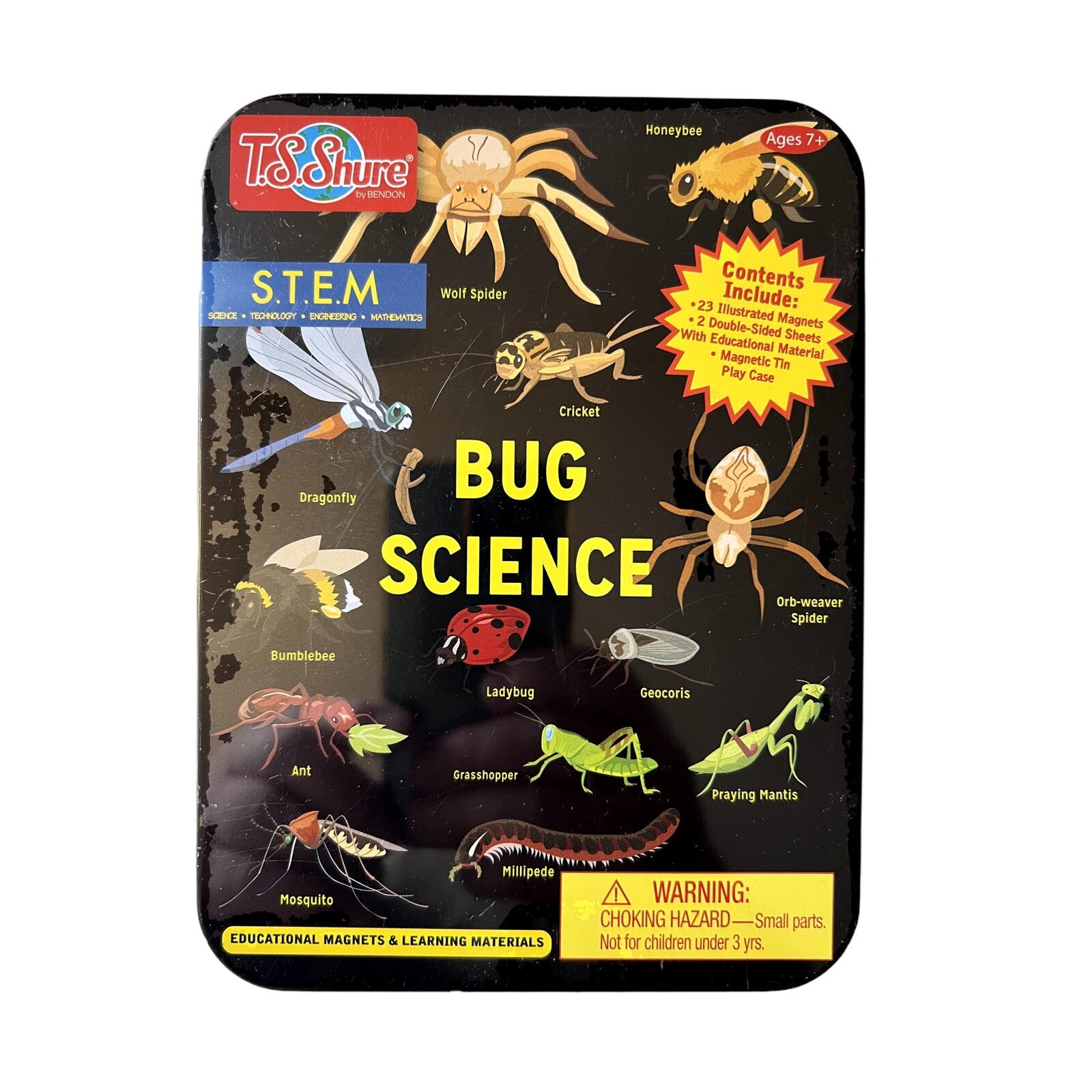 Bug Science STEM Kit by T.S. Shure with Magnets & Learning Materials Sealed