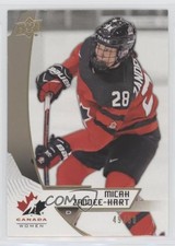 2019 Upper Deck Team Canada Juniors Midnight 49/50 Micah Zandee-Hart #59 1q2
