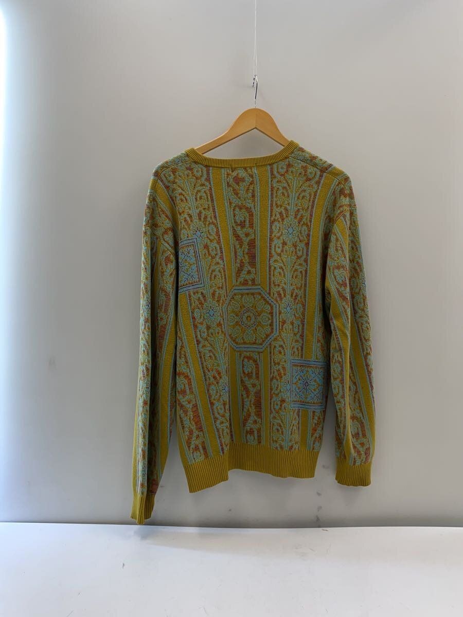 トップス Supreme18ss Tapestry Sweater Supreme knit sweater 18SS Tapestry (thick XL cotton Camel