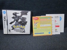 Pok mon White Version Case  Four Inserts Only Nintendo DS 2011 OEM No Game Read