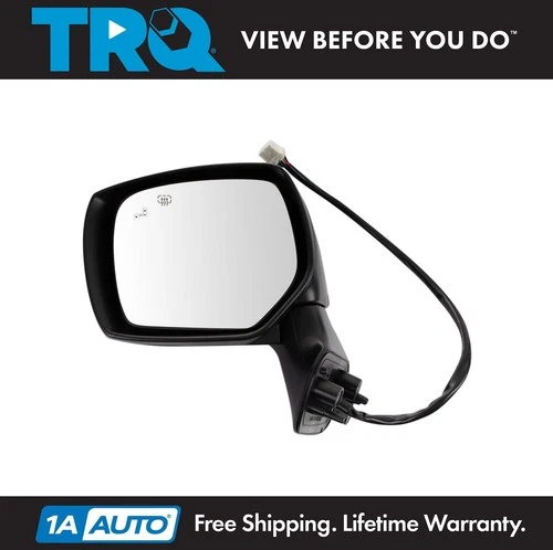 TRQ Left Mirror without Housing Turn Signal Fits Subaru SU1320160