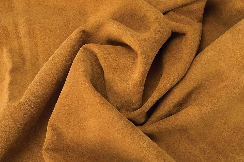 Suede Leather Cowhide 3-4 oz (1.6-1.8mm) 10 SQ FT - Image 2 of 4