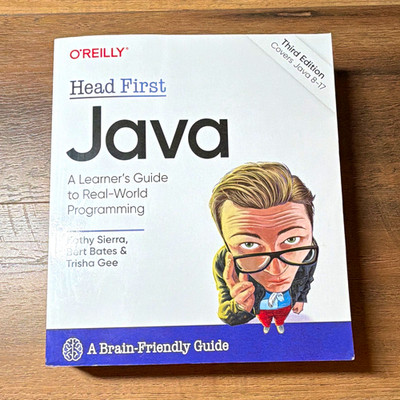 O'Reilly Head First Java 3rd Ed Paperback 2022 Sierra Bates Gee