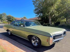 1969 Chevrolet Caprice 350 V8, 4BBL, Bucket Seats, PS, PB, A/C, No Rust