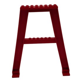 LEGO red crane support 2635pb06 port structure city set 7994