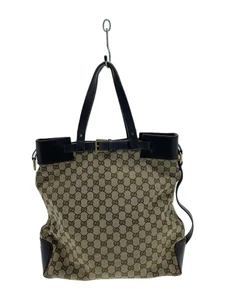 Sac fourre tout GUCCI toile sans ceinture d'un côté