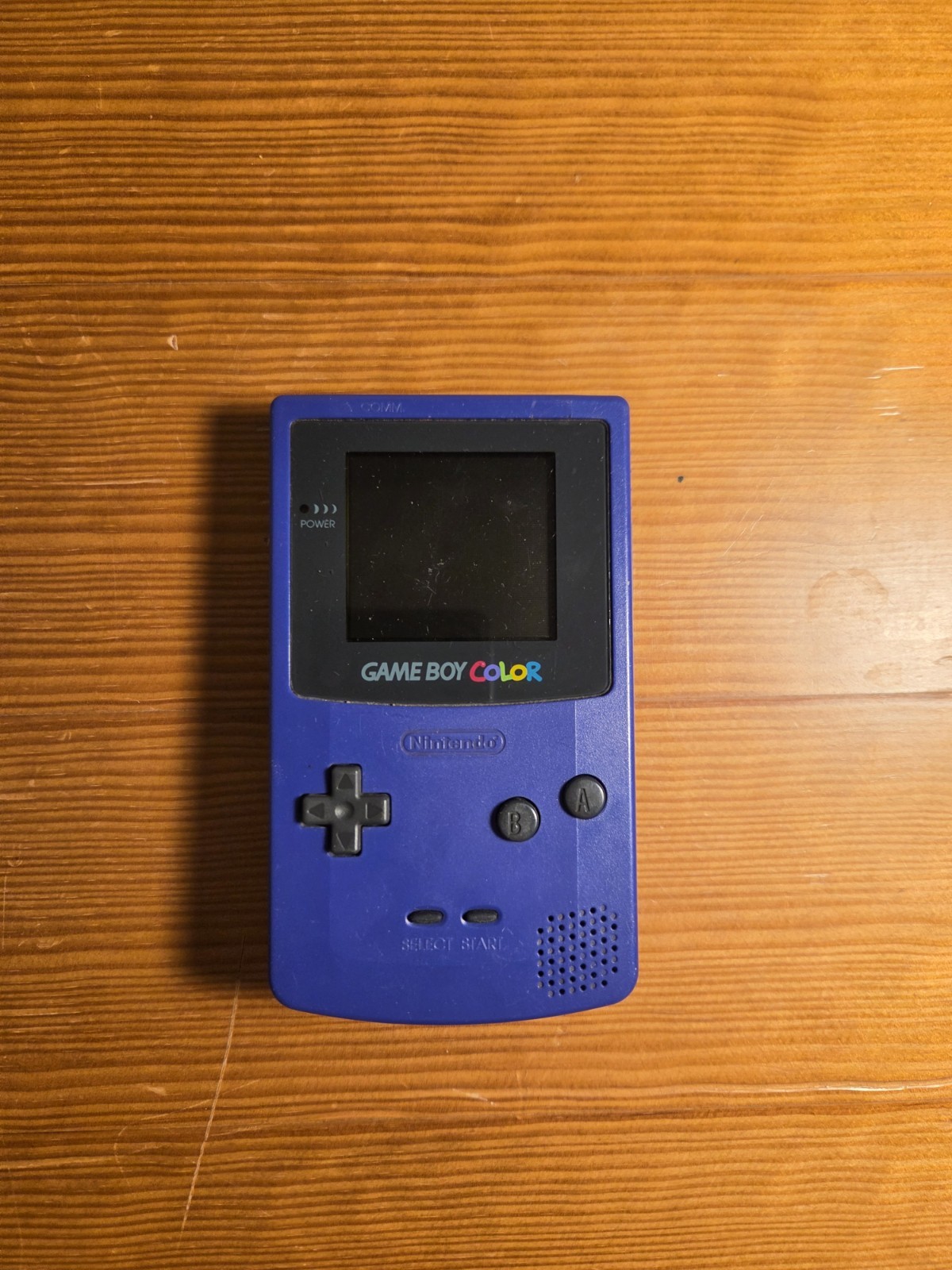 Nintendo Game Boy Color Handheld System Grape Purple TESTED