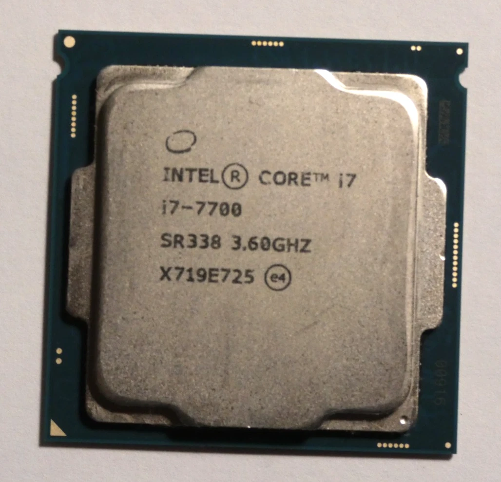 Intel Core i7-7700 Processor Model Computer Processors (CPUs) for