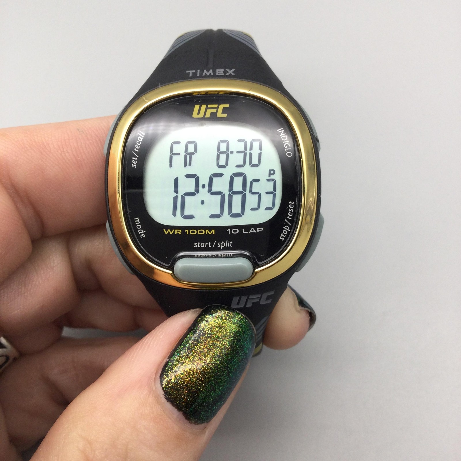 Timex UFC Digital Sports Watch 34mm Indiglo 10-La… - image 1