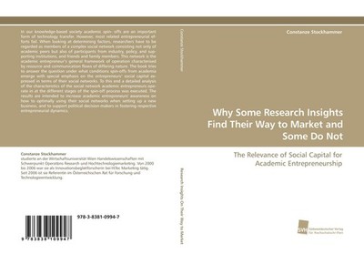 Why Some Research Insights Find Their Way to Market and Some Do Not Constanze St