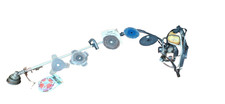 Decespugliatore ECHO CME350R a zainetto - Usato in buono stato vari accessori