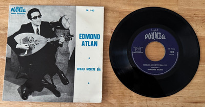 45 7'' ARABIC SP EDMOND ATLAN REDJLI MCHETE BIA
