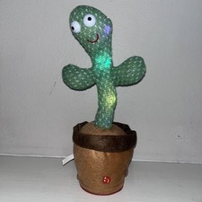 Dancing Singing Mimicking Talking Cactus Preowned