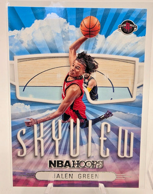 2022-23 Panini NBA Hoops - Skyview #15 Jalen Green MINT Rockets