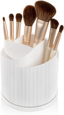 Anyoifax 360 Rotating Makeup Brush Holder Organizer 5 Slots Make Up Brushes Cup