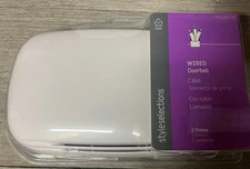 Style Selections Wired Doorbell Chime and button SS-2735-03 S16