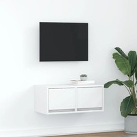 Tv-Schrank Weiß 60X31X25,5 Cm Holzwerkstoff