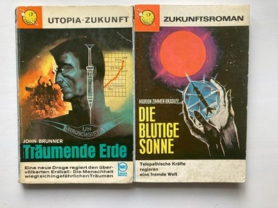 2  x Utopia Zukunft TB 302 und 238 Brunner/Zimmer-Bradley
