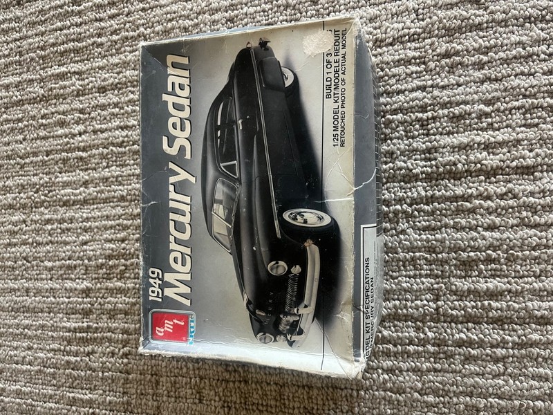 vintage 1949 mercury model kit