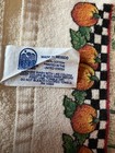 2 Vintage Fall  Kitchen Towels Thanksgiving Autumn Harvest, Pumpkins Cotton — photo 4