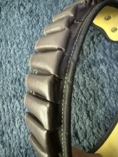 100% Leather Cartridge Double Belt 12g/12 Bore Non rusty Brass Buckles S Belt