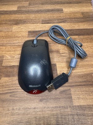 Microsoft Wheel Mouse Optical USB X802382-003 1.1A Black Tested Free Shipping