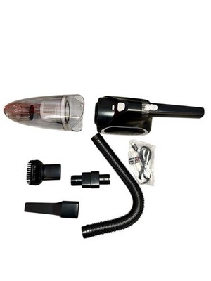 Car Mounted Vacuum Cleaner CascadeVac  Portable Auto Vac Compact 45W  Black&grey