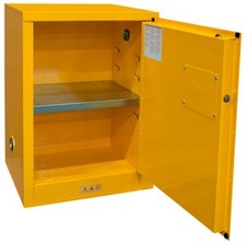 Durham 1012M-50, 12 Gallon Flammable Safety Cabinet with Manual Doors