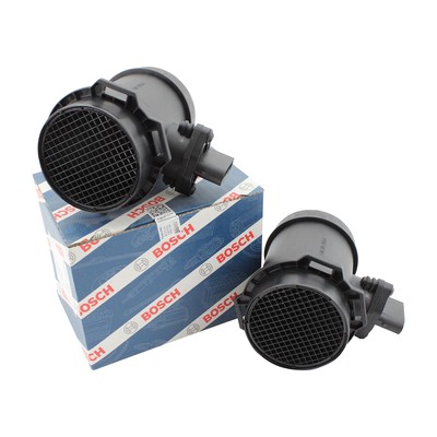 Bosch Set of 2 Air Mass Sensors Flow Meter MAF For BMW E39 M5 E52 Z8 5.0L