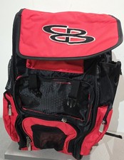 Boombah Superpack Red Black *missing Front Flap *