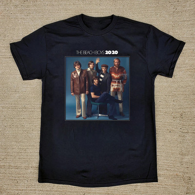 The Beach Boys Black Cotton Shirt Full size S-5XL Xmas Gift HD944