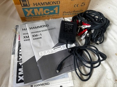 Hammond XM-1 Drawbar Sound Module & XMC-1 drawbars control New
