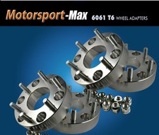 4 Wheel Billet Adapters 6x132 | Buick Enclave Chevy Traverse GMC Acadia 1.25"