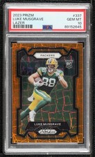 2023 Panini Prizm Rookies Lazer Prizm Luke Musgrave #337 PSA 10 GEM MT ff8