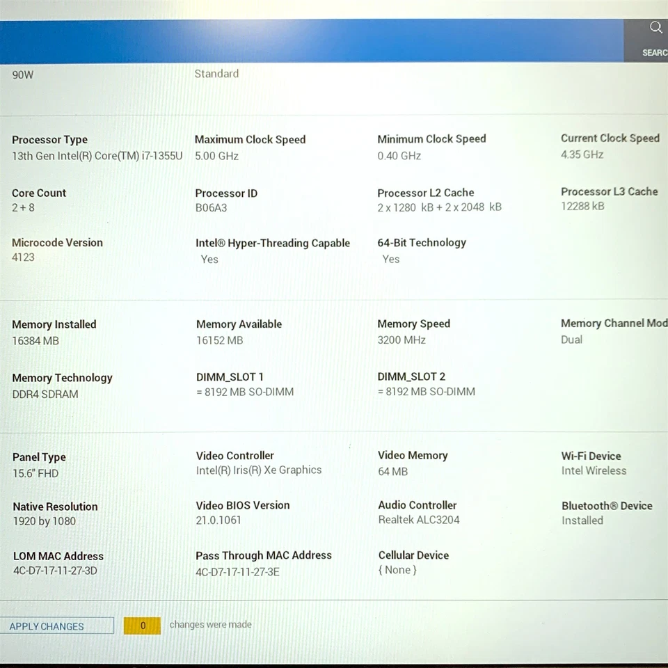 Dell Latitude 3540 15.6" FHD Intel i7-1355U 4.35 GHz 16GB 512GB NVMe Windows 11 - Image 2 of 4