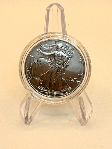 2006 W American Eagle One Ounce Silver Uncirculated Coin with COA