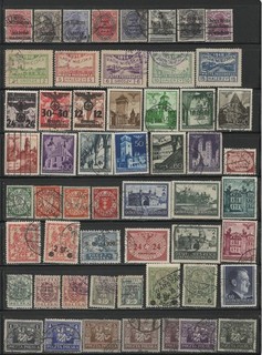 Poland (1916 44) Lot of good used stamps VF