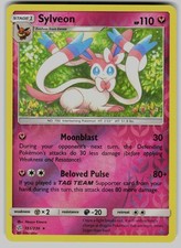 Sylveon 155/236 Rare Cosmic Eclipse Pokemon Reverse Holo Near Mint