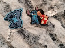 Lot of 2 - Jibbitz Lilo and Stitch Shoe Charms - Wild